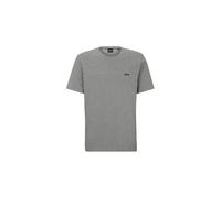 BOSS Luxe Jersey Crew-Neck T-Shirt, Medium Grey Melange - XX-Large