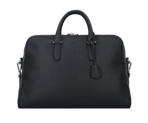 Boss Madison Weekender travel bag Genuine Leather 45 cm black
