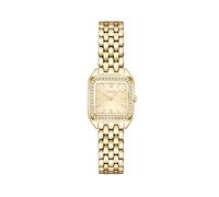 BOSS Mae Petite Women's 22x22.5mm Champagne Gold Dial Gold PVD Bracelet Watch