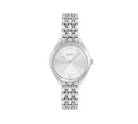 BOSS Mae Women's Silver Dial & Stainless Steel Link Bracelet Watch