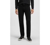BOSS Mens Re.Maine BC-C Maine Stay-Black Regular-fit Jeans in Comfort-Stretch Denim