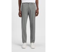 BOSS Maine regular-fit trousers in micro-patterned stretch cotton - Style H-Re.Maine5, 50543935 Dark Grey 34/30