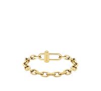 BOSS Masculine bracelet with engraved logo - Style VENTOUX, HB1580861 Gold tone pcs.