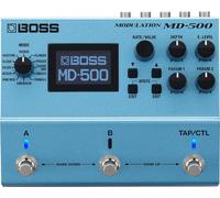 Boss MD-500 Modulation Guitar Pedal Multi Effector Blue Classic Style 9V NEW
