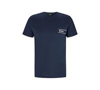 BOSS Men Fit Cotton T-Shirt Dark Blue 405 Small