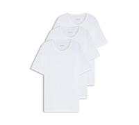 Men's BOSS Orange 3 Pack Classic Regular Fit Crew Neck Mens T-Shirts NOS - White