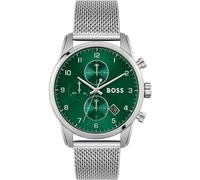 BOSS Men's 1513938 44mm Quartz Watch in Silver Boss Silver One Size