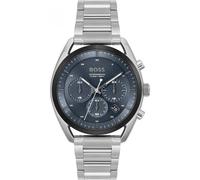 BOSS Men's 1514093 44mm Quartz Watch in Silver Boss Silver One Size