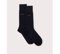 Hugo Boss - Boss - 2 Pack Of Bamboo Touch Socks In Stretch Yarns In Black 50491196 001