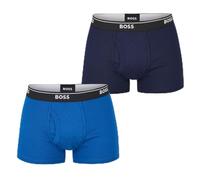 BOSS Mens 2 Pack Trunks Navy/Blue M