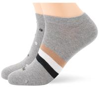 BOSS Men's 2P AS Letters CC Ankle Socks, Silver40,
