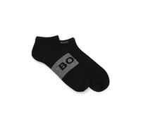 BOSS Mens 2P AS Logo CC Two-pack of cotton-blend socks in an ankle length