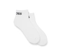 BOSS Mens 2P AS Sport CC Two-pack of cotton-blend socks in an ankle length