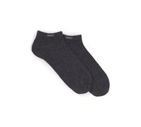 Boss 2 Pack Trainer Socks - Grey grey 9-11