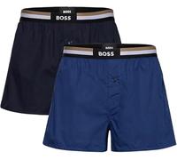 BOSS Men's 2P Boxer Shorts EW 10269540 01 Pyjama, 404Dark Blue, M (Pack of 2)