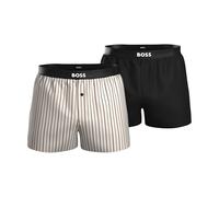 BOSS Men's 2P Boxer Shorts EW 10269540 01 Pyjama_Short, 131Open White,
