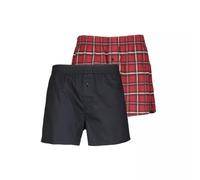 BOSS Men's 2P Holiday Pyjama_Short, Dark Red605, XXL