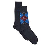 BOSS Men's 2P RS Argyle Col CC Regular Socks, Dark Blue, 40-46
