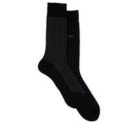 BOSS Men's 2P RS Miniallover MC Regular Socks, Black1,