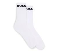 BOSS Men's 2P RS Sport CC Socks, New-White100, 39-42 (Pack of 2)