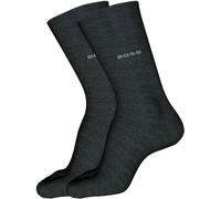BOSS Men's 2P RS Tom Uni MC Regular_Socks, Charcoal12, 43-46