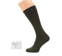 BOSS Men's 2P RS Tom Uni MC Regular_Socks, Open Green362, 43-46