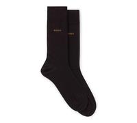 BOSS Mens 2P RS Uni CC Two-pack of cotton-blend socks in a regular length