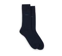 BOSS 2 Pack Bamboo Socks Navy