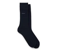 BOSS Mens 2P RS VI Bamboo Two-pack of soft viscose bamboo logo socks in a regular length