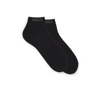 BOSS Men's 2P SH Uni CC Short_Socks, Black1, 43-46