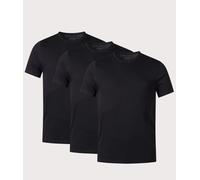 BOSS Mens Tshirt RN 3P Classic Three-Pack of Cotton Underwear T-Shirts with Logos