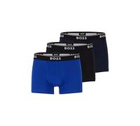 BOSS Mens 3 Pack Power Boxer Shorts - Blu/black/navy978 - XXL