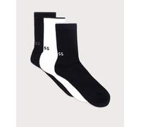 BOSS Mens 3 Pack Rib Logo Bamboo Socks - Colour: 960 Open Miscellaneous - Size: One