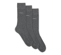 BOSS Mens 3P RS Uni CC Three-pack of cotton-blend socks in a regular length