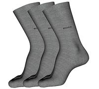 BOSS Men's 3P RS Uni Colors CC Socks, Medium Grey31, 39-42 (Pack of 3)