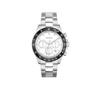 BOSS Men's 43 mm Chronograph Quartz Watch Hero Collection with Stainless Steel Bracelet Link or Mesh, Date Function, 3 Sub-Dials, 5ATM Water Resistant