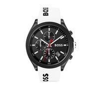 Hugo Boss Velocity Men's Watch Chronograph White Strap 1513718