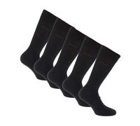 Boss Mens 5 Pack Long Crew Socks in Dark Blue - Size UK 5.5-8