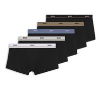 BOSS Essential Boxers Black White Beige (5 units) - XL