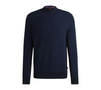 BOSS Mens Amercury Two-Tone Regular-fit Sweater in a Cotton Blend