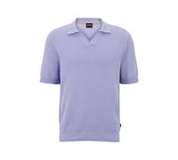 BOSS Men's Anrepolo Knitted Sweater, Light/Pastel Purple538, M