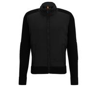 BOSS Mens Armitta Mix Knit Jacket Black BLACK-001 L