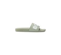 BOSS Mens Aryeh Slid Italian-made slides with large logo detail Size 10