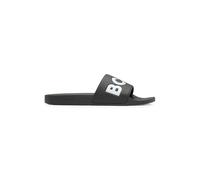 BOSS Mens Aryeh Slid Italian-made slides with large logo detail Size 12