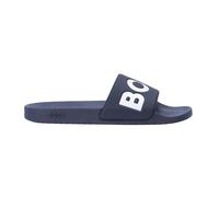 BOSS Men's Aryeh Slide Sandals, dk blue, 39
