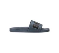 BOSS Mens Aryeh Sliders, Comfy Footbed Sandals Pool Shoes Grey/Black 022 11 UK