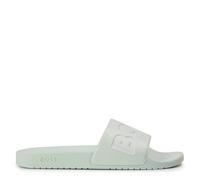 BOSS Mens Aryeh Sliders, Comfy Footbed Sandals Pool Shoes Grey/White 110 8 UK