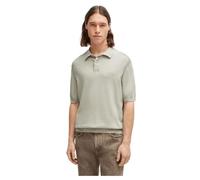 BOSS Mens Asac P Embroidered-Logo Polo Sweater in a Cotton Blend