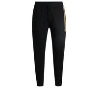 BOSS Mens Authentic Pants Black/Gold XXL