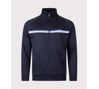 BOSS Mens Authentic Zip Track Jacket - Colour: 403 Dark Blue - Size: Medium